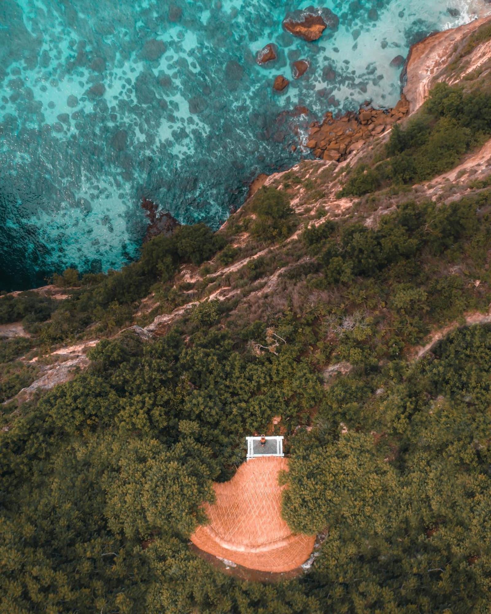 Tropical Glamping Nusa Penida Diamond Beach - Cliff Side Edge Polilit Exteriör bild