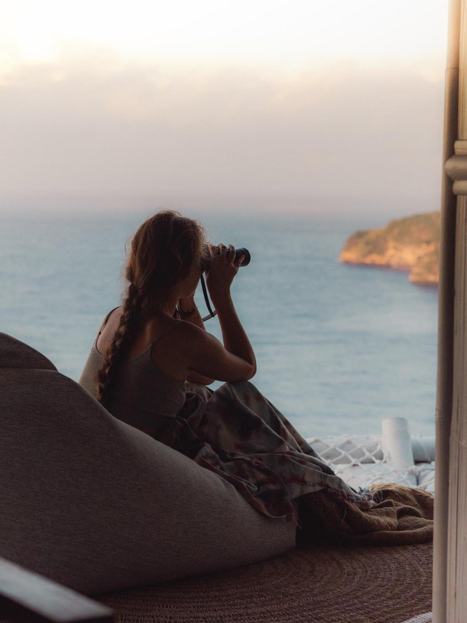Tropical Glamping Nusa Penida Diamond Beach - Cliff Side Edge Polilit Exteriör bild