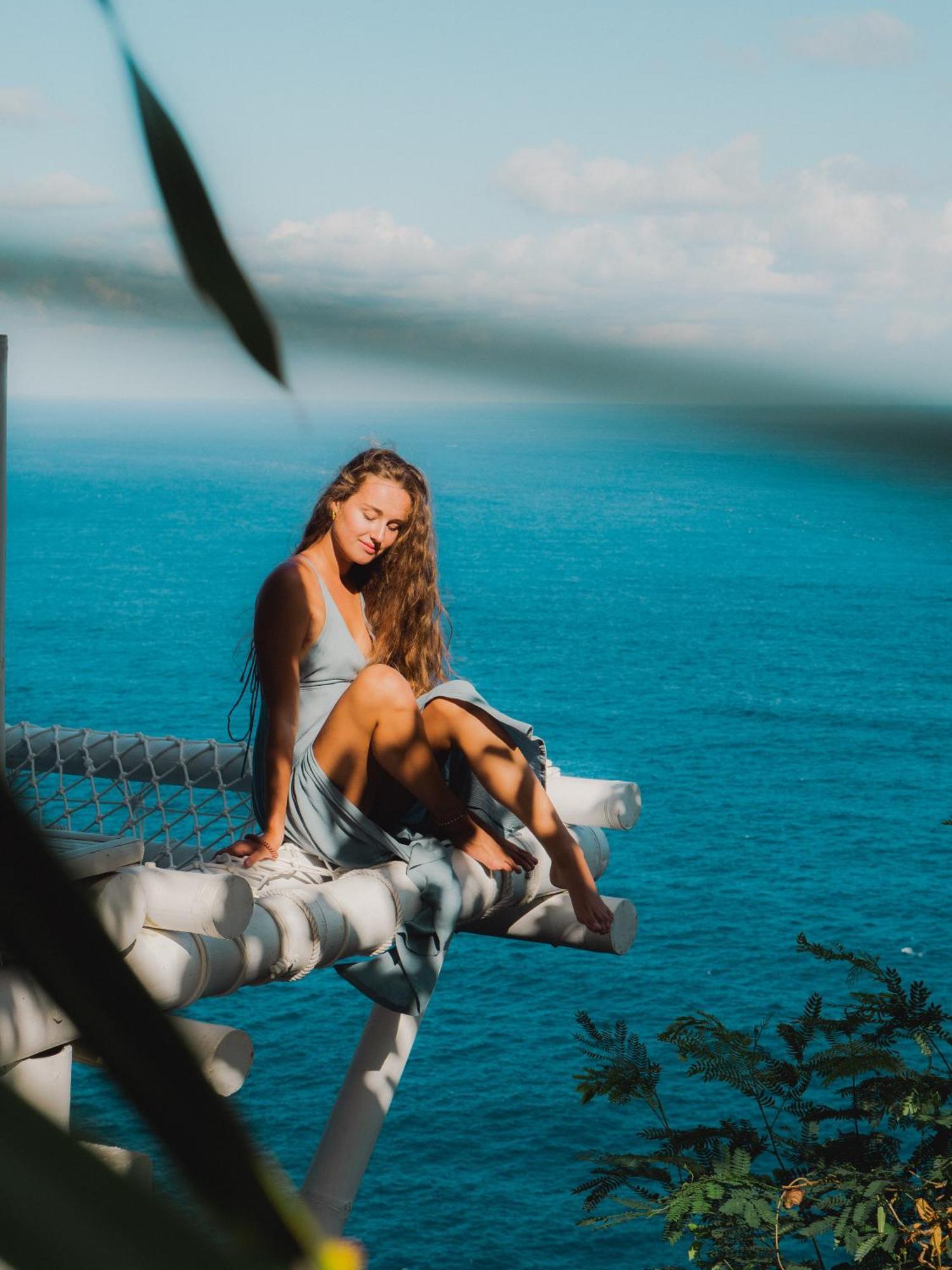 Tropical Glamping Nusa Penida Diamond Beach - Cliff Side Edge Polilit Exteriör bild